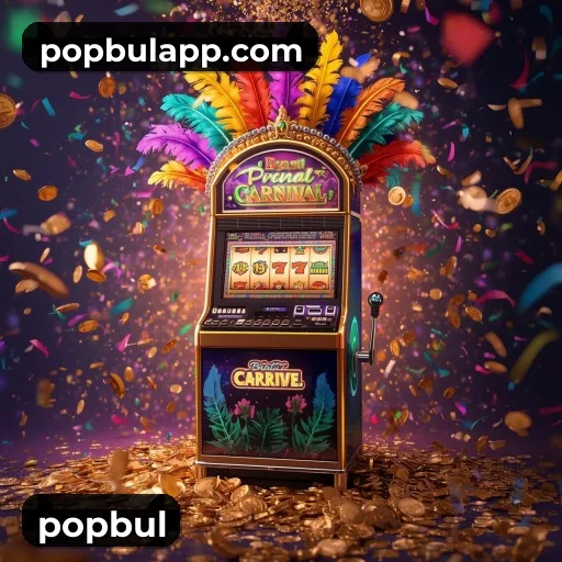 popbul bônus — painel de promoções no aplicativo